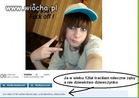 Mądre słowa jak na 13latkę