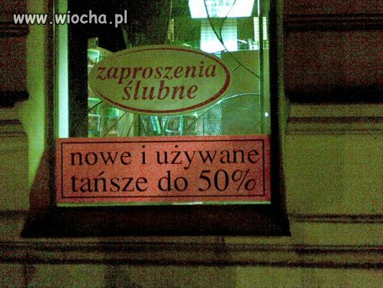 Noo...zawsze 