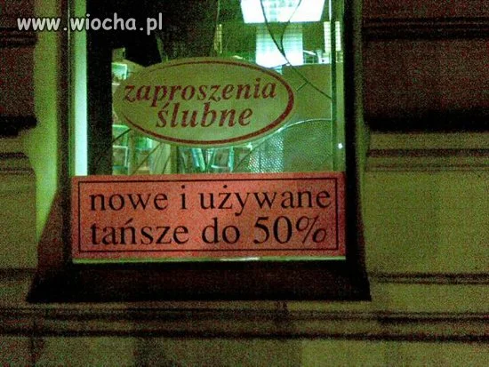 Noo...zawsze 
