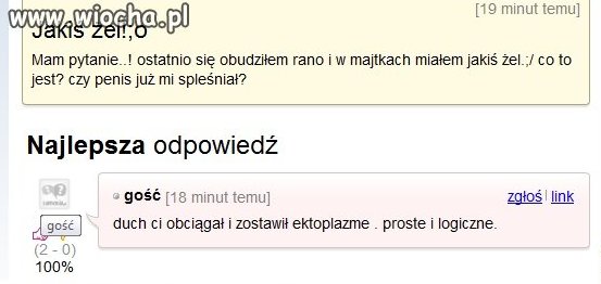 Próbował tym zwrócić na siebie uwagę?