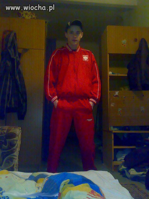 Bo ja noszę dres...