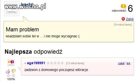 Wsadziłaś...

