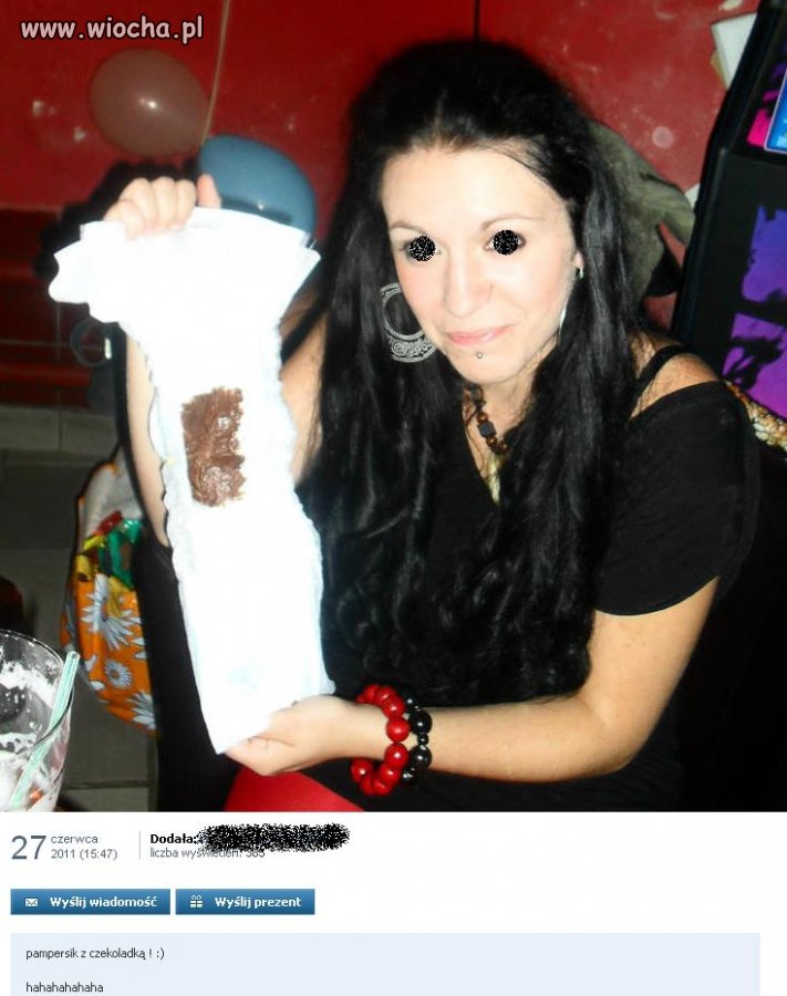 Szpan na pampers!