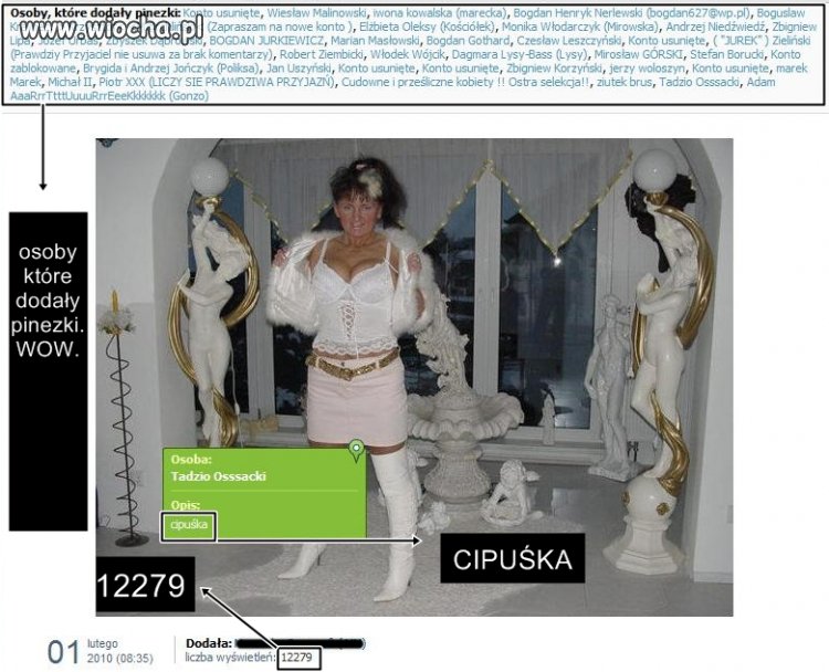 Pani GRUBO po pięćdziesiątce.