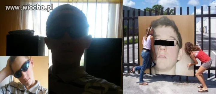 Nie ma jak lans na okulary w domu 