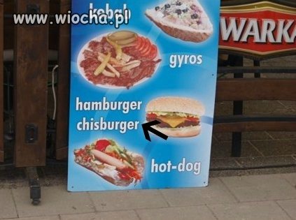 Fast foody w jednym z barów