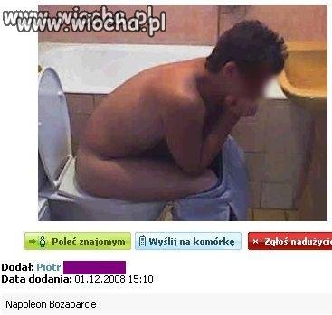Takie tam na kiblu 