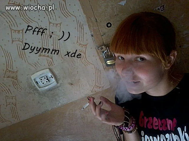 Dym i grzeczna dziewczynka...