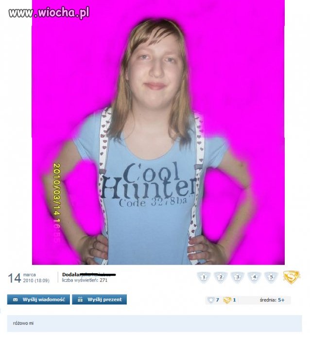 Różowo  mi