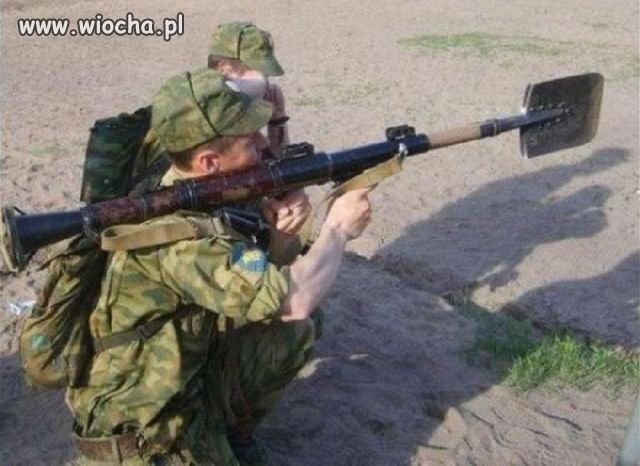RPGpanc na łopatę