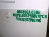 Obsługa osób niepełnosprawnych