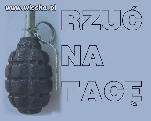 Rzuć na tacę...