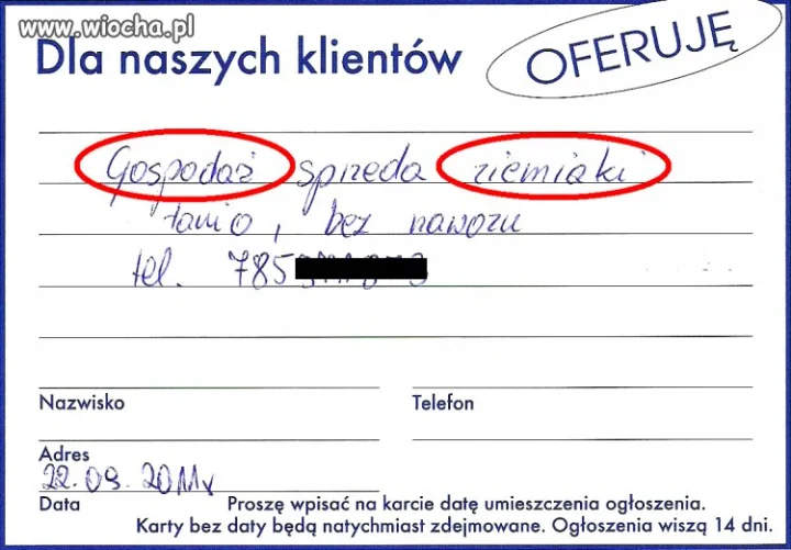"Gospodaż" i jego "ziemiaki"