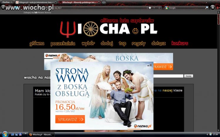 Reklamy na Wiocha.pl