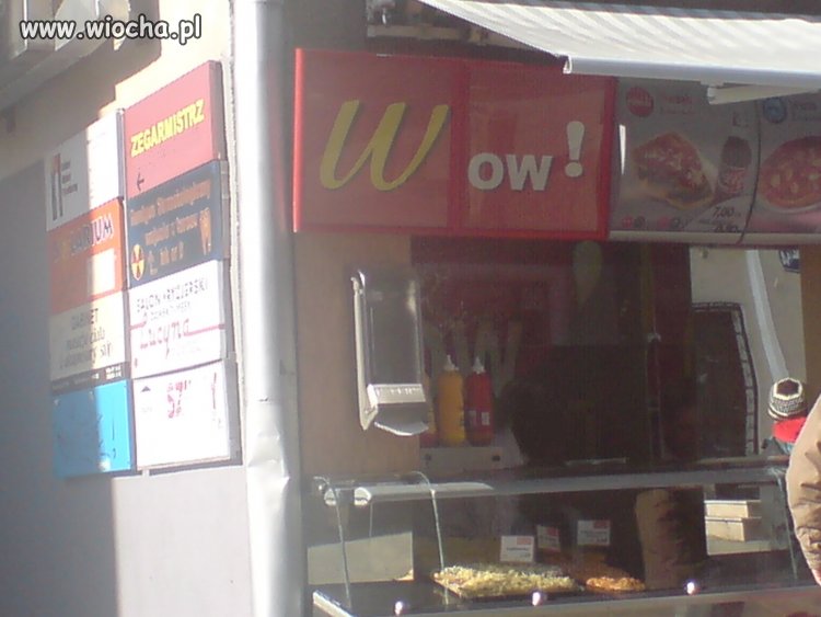 Wow - prawie jak McDonald's