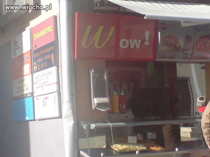 Wow - prawie jak McDonald's