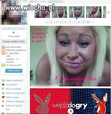 Słodka blondyneczka