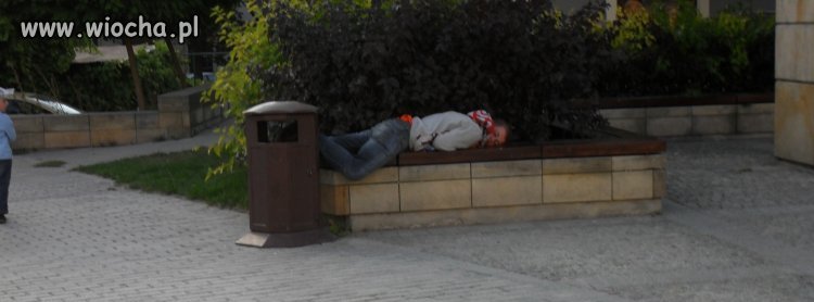Śpiący byłem.