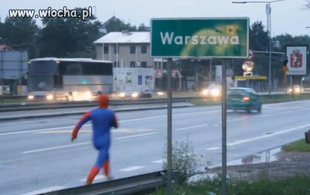 Spiderman już w Warszawie