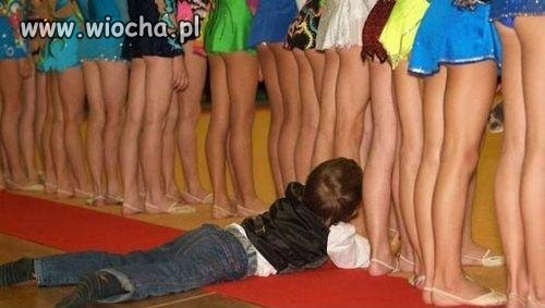 Chłopak wie co dobre 