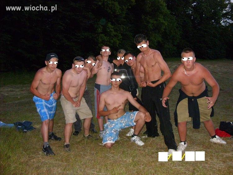 Wiocha na wiejskiej imprezie