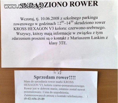Sprzedam rower