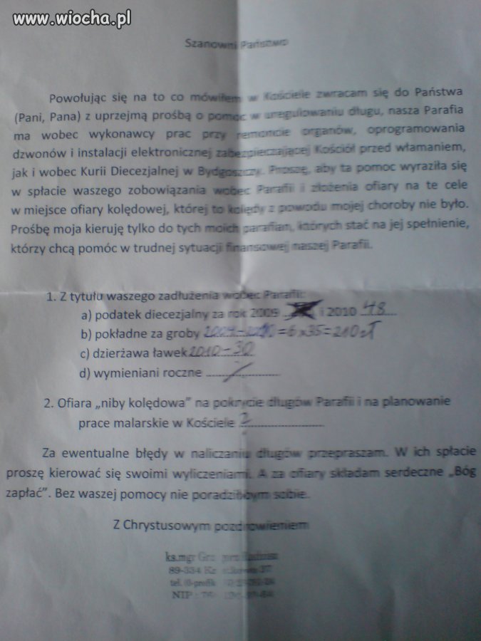 Z Chrystusowym pozdrowieniem 