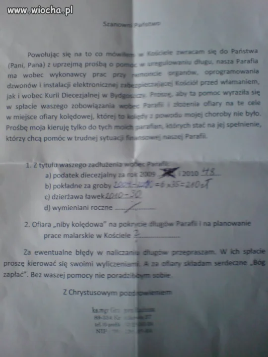 Z Chrystusowym pozdrowieniem 
