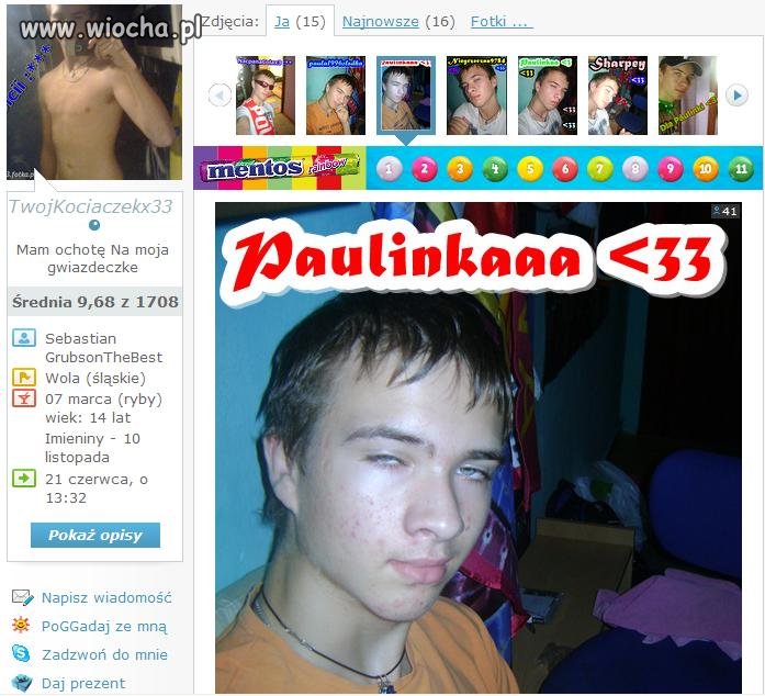 Naćpany czy taka mimika?