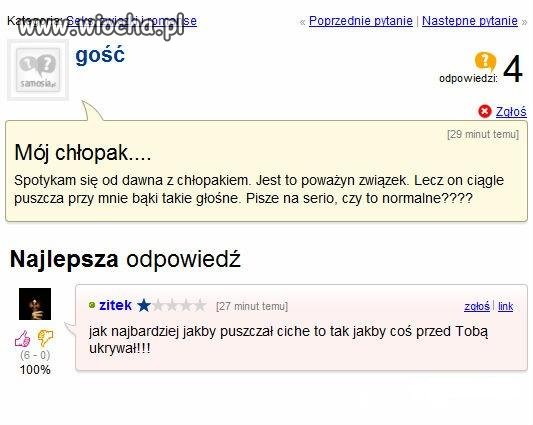 Mój chłopak...