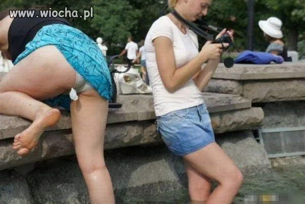 Zaraz jej ta podpaska wyleci