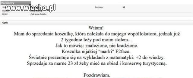 Magiczna koszulka