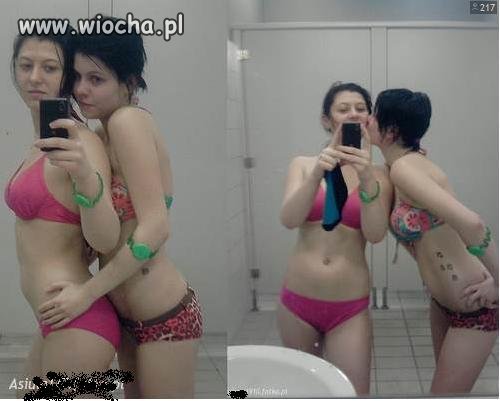 Fotka w basenowym szalecie 