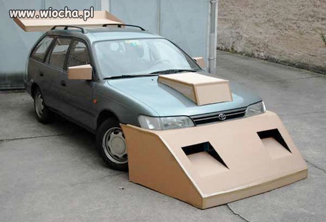 Kartonowy tuning
