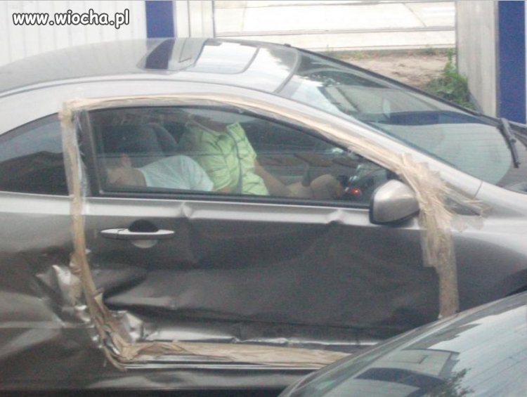 Drzwi od samochodu na taśmę PCV