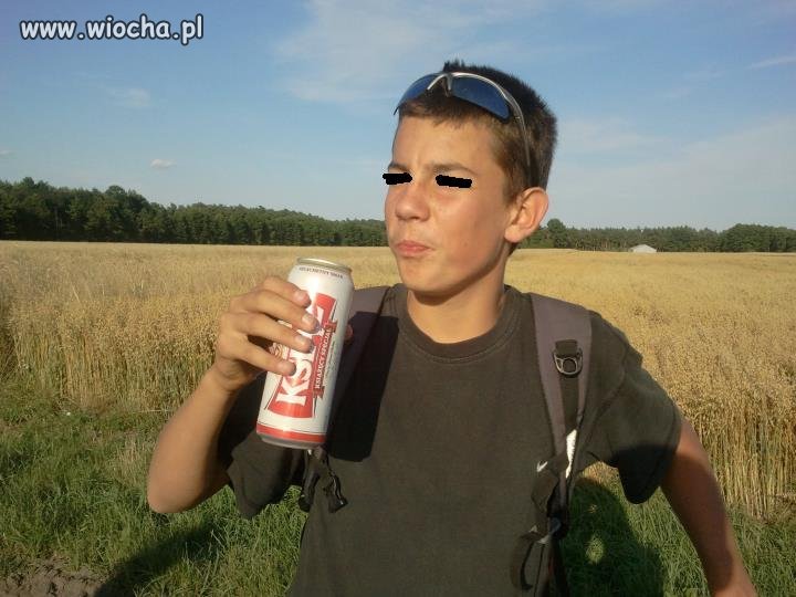 13 lat i lans z piwem na facebooku