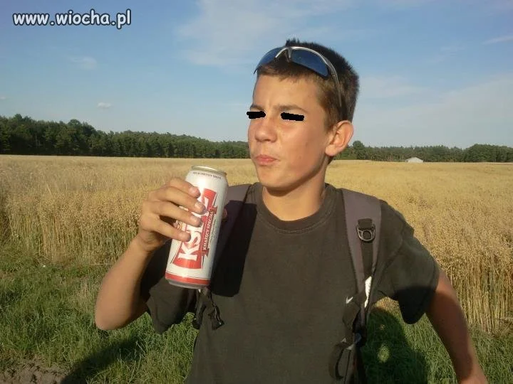 13 lat i lans z piwem na facebooku