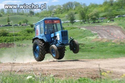 Wesoły ciągniczek 