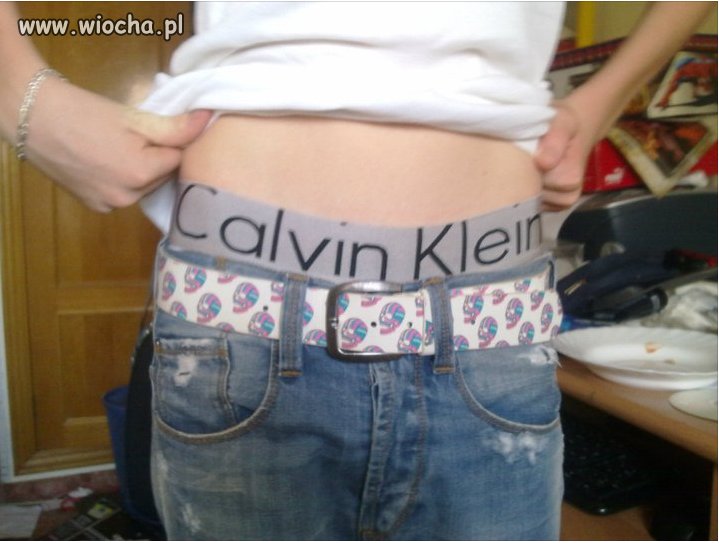 Lans z majtkami Calvin Klein