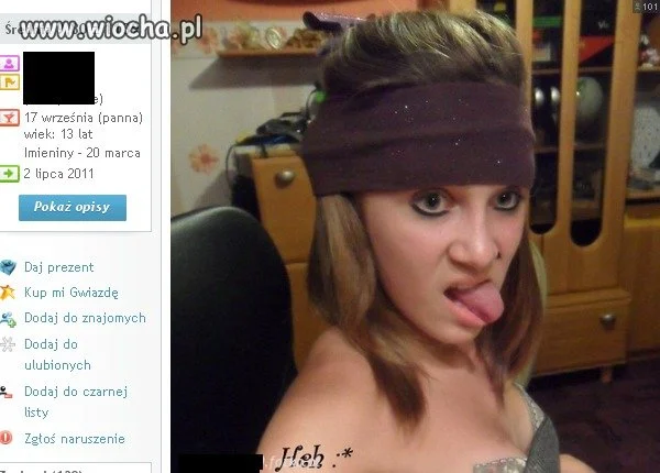 13-to letnia piękność.