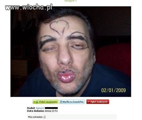 Dzióbek, szminka...