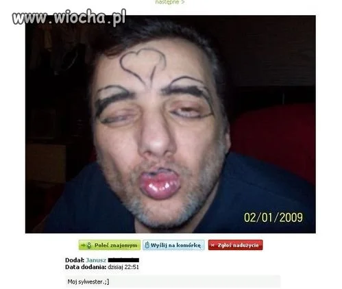 Dzióbek, szminka...