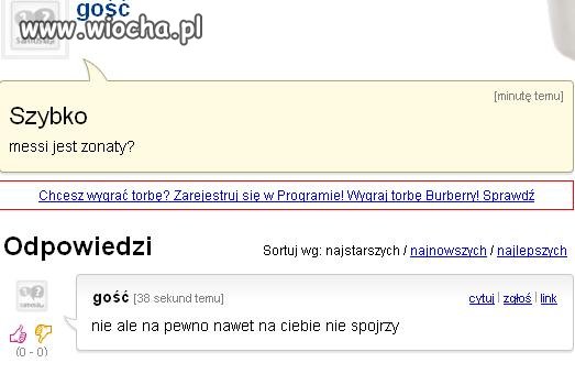 Messi jest żonaty?