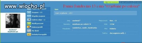 Panna Sandra lat 13