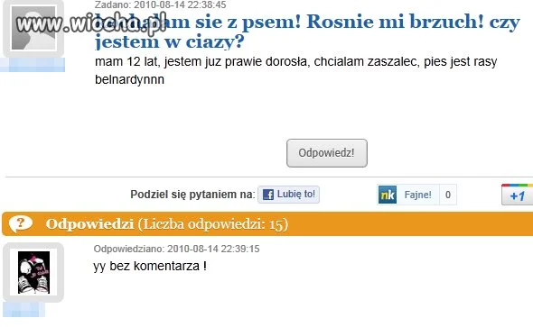 Rzeczywiście zostawię to bez komentarza...