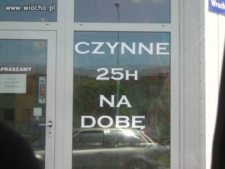 25 godzin na dobę