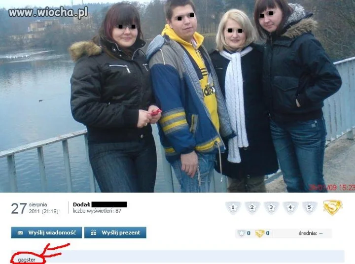Prawdziwy "gagster"