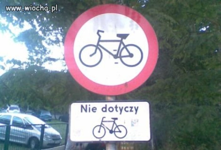 Biedni rowerzyści