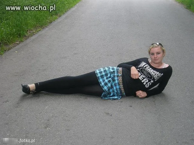 Ślimak na drodze 