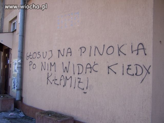 Głosujemy na Pinokia
